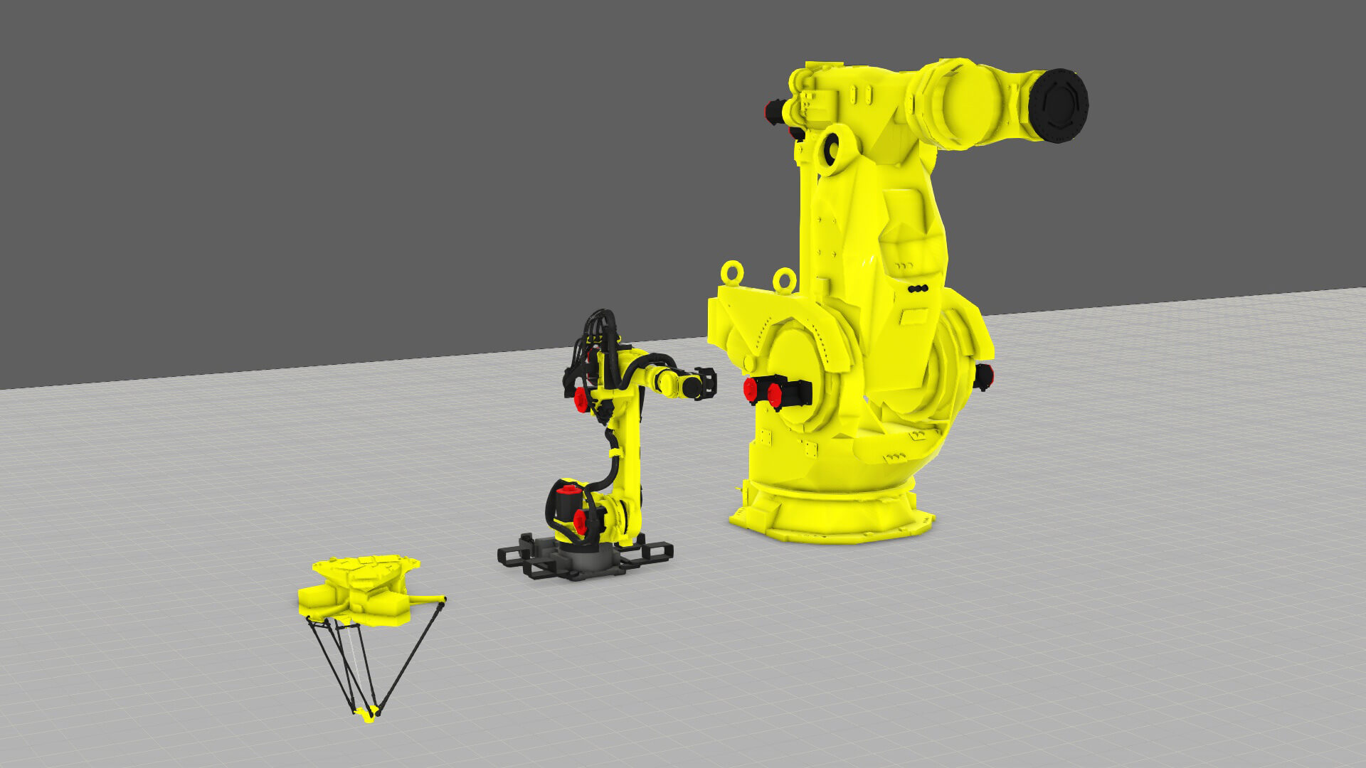 The new Fanuc component additions to Visual Components eCatalog in April 2019