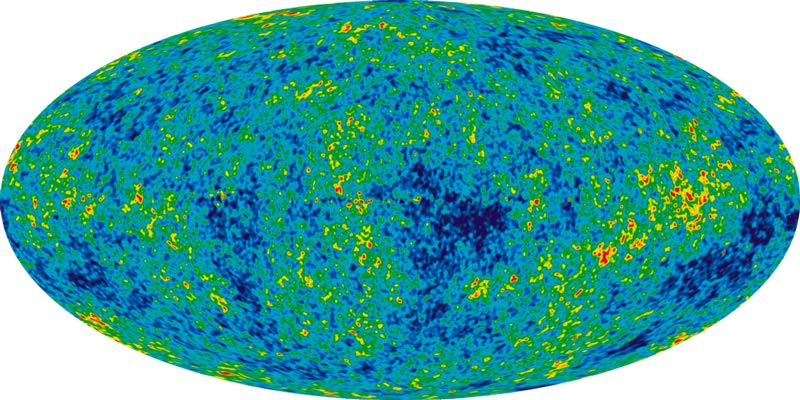 Infant universe by NASA and WMAP