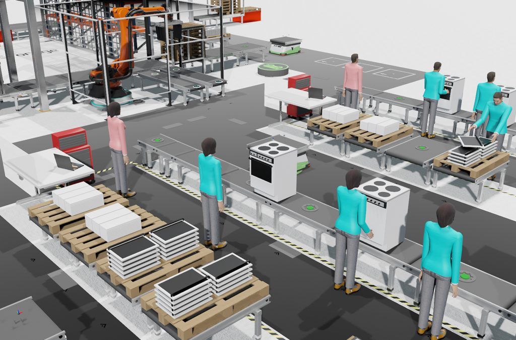 Simulate your white goods assembly and manufacturing processes with Visual Compobebts