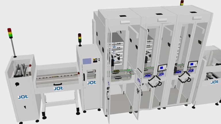 a rendering of JOT automation equipment
