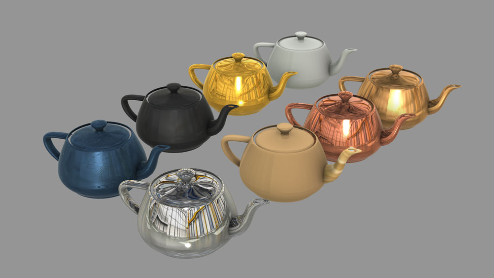 various different kinds of teapots