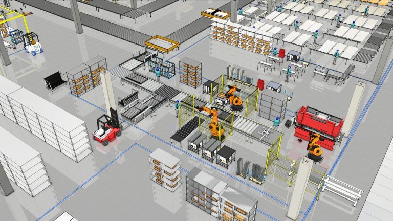 Assembly line with April 2018 eCatalog component updates